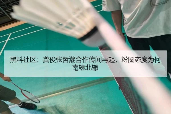 黑料社区：龚俊张哲瀚合作传闻再起，粉圈态度为何南辕北辙